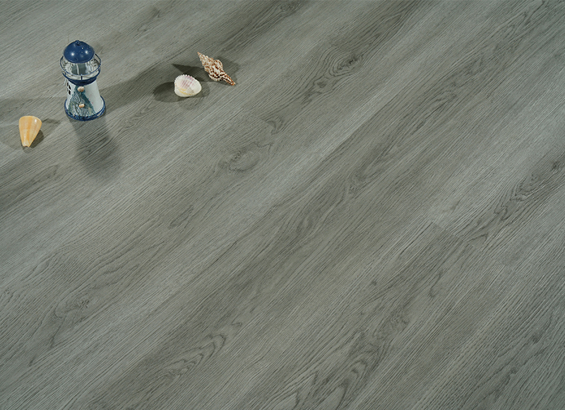 LVT鎖扣地板淺灰色